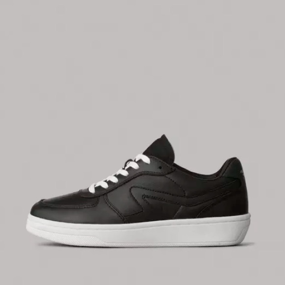 Rag & Bone Retro Court Sneaker‎ Black Leather 7.5 (37.5)